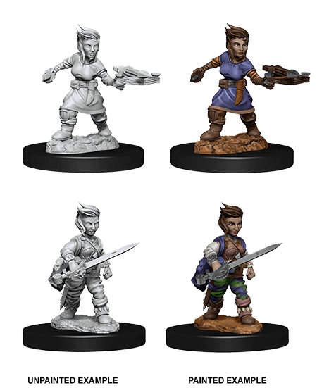 Pathfinder: Deep Cuts - Halfling Female Rogue - 