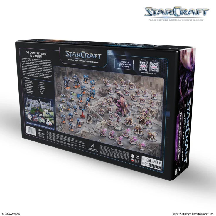StarCraft The Miniatures Game: 2 Player Starter Set: Founders Edition