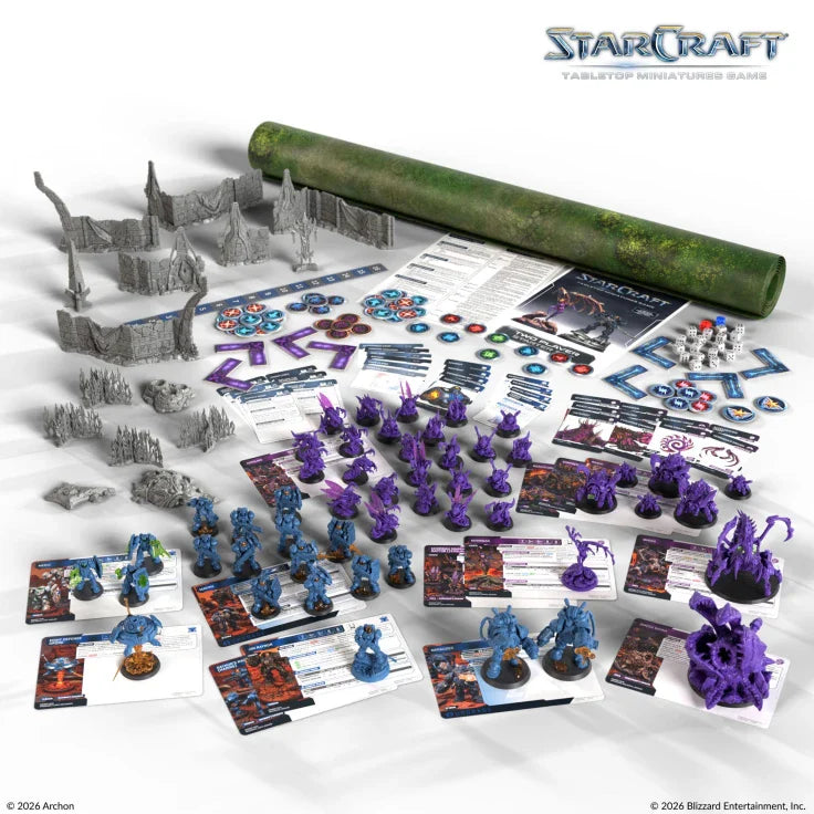 StarCraft The Miniatures Game: 2 Player Starter Set: Founders Edition