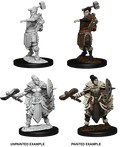 D&D: Nolzur's Marvelous Miniatures - Half-Orc Female Barbarian - 