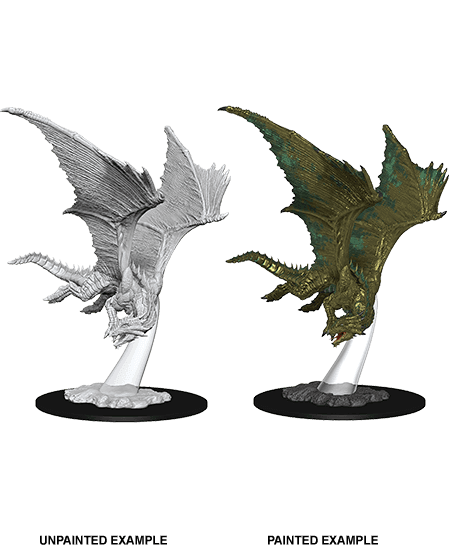 D&D: Nolzur's Marvelous Miniatures - Young Bronze Dragon - 