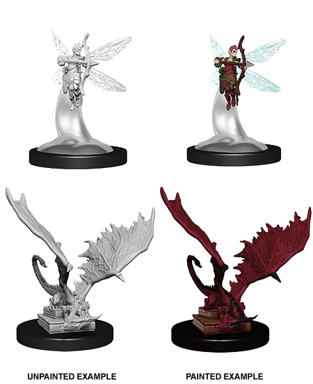 D&D: Nolzur's Marvelous Miniatures - Sprite & Pseudodragon - 