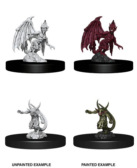 D&D: Nolzur's Marvelous Miniatures - Quasit & Imp - 