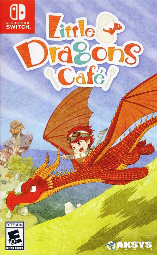 Little Dragons Cafe (Nintendo Switch) - Game Manual Only