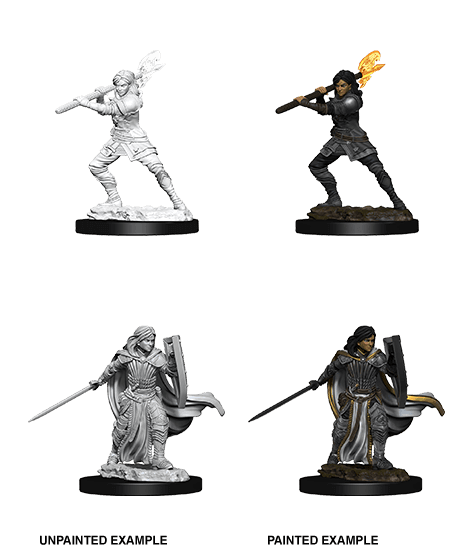 D&D: Nolzur's Marvelous Miniatures - Human Female Paladin - 