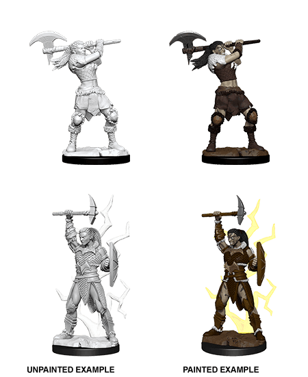 D&D: Nolzur's Marvelous Miniatures - Goliath Female Barbarian - 