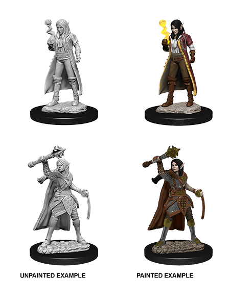 D&D: Nolzur's Marvelous Miniatures - Elf Female Cleric - 