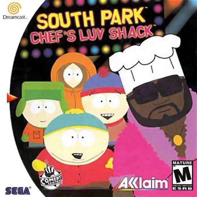 South Park Chef's Luv Shack (Sega Dreamcast) - Game Manual Only
