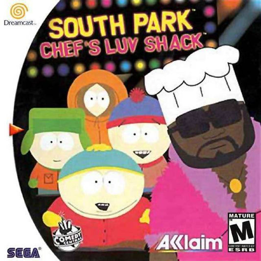 South Park Chef's Luv Shack (Sega Dreamcast) - Game Manual Only