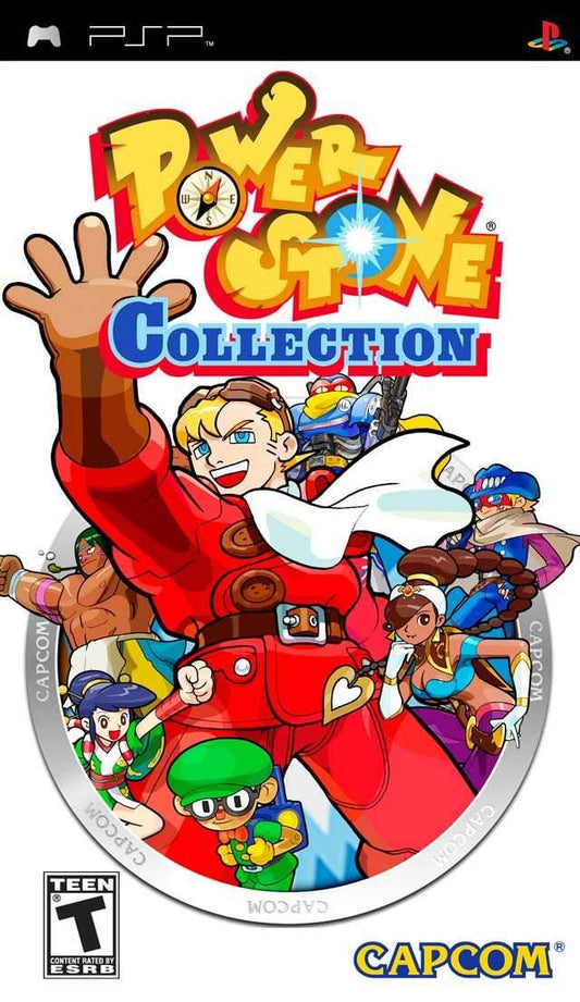 Power Stone Collection (PSP) - Game Manual Only