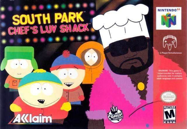 South Park Chef's Luv Shack (Nintendo 64) - Game Manual Only
