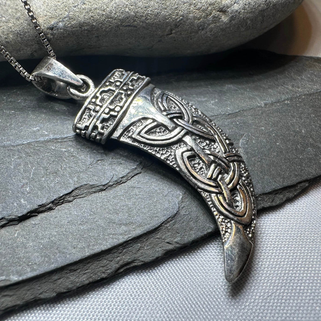 Celtic Wolf Claw Necklace - 