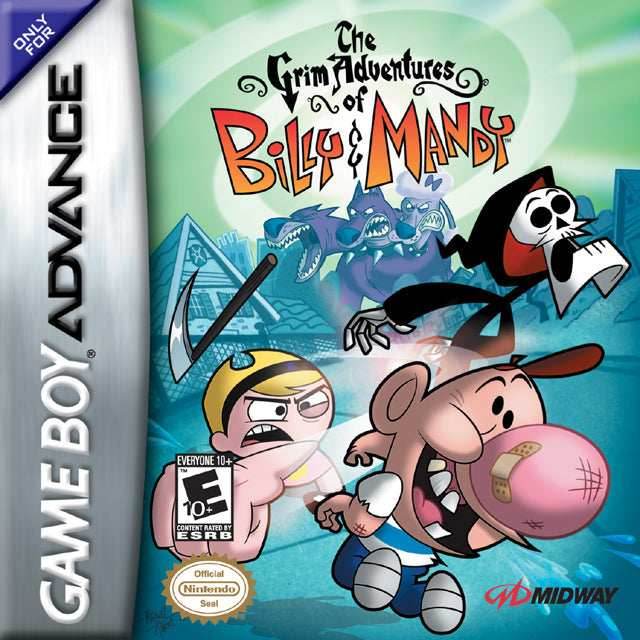 Grim Adventures of Billy & Mandy (Gameboy Advance) - Game Manual Only