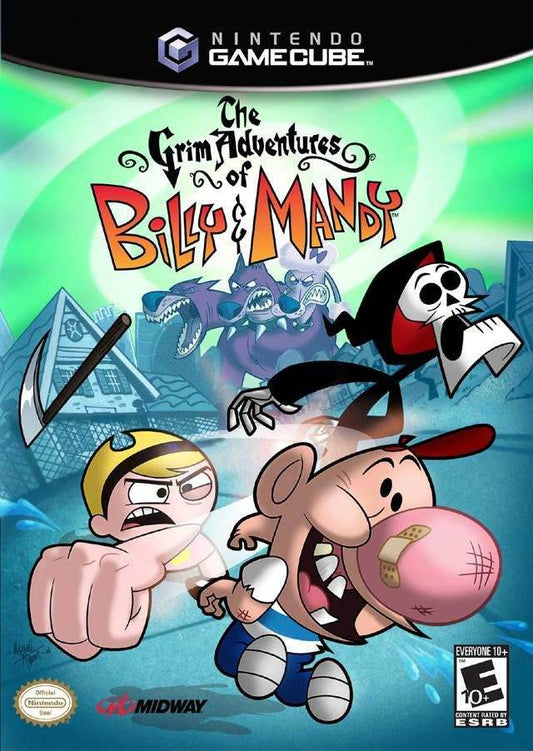 Grim Adventures of Billy & Mandy (Gamecube) - Game Manual Only