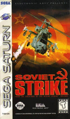 Soviet Strike w/ Mission Stick Controller (Sega Saturn) - Game Manual Only