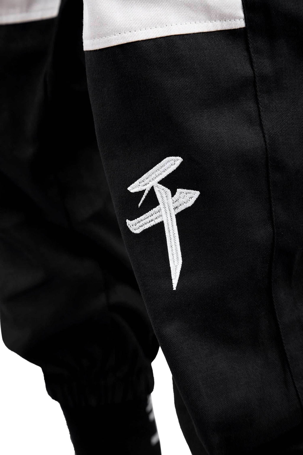 FY821 Japanese Cargo Joggers - Black / S
