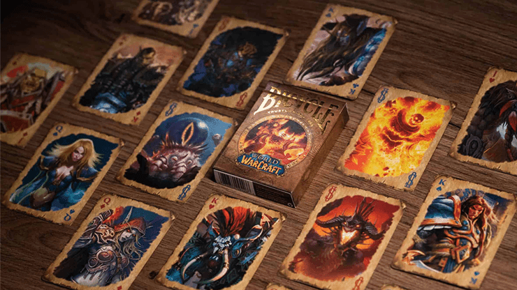 Bicycle World of Warcraft Playing Cards by US Playing Card - Classic