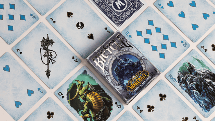 Bicycle World of Warcraft Playing Cards by US Playing Card - Wrath of the Lich King