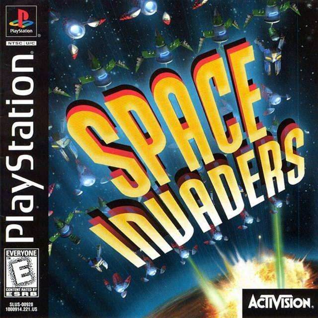 Space Invaders (Playstation) - Game Manual Only