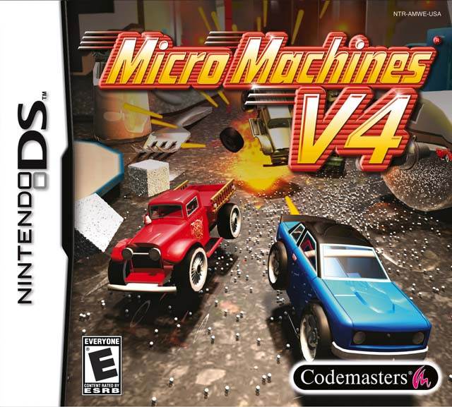 Micro Machines V4 (Nintendo DS) - Game Manual Only