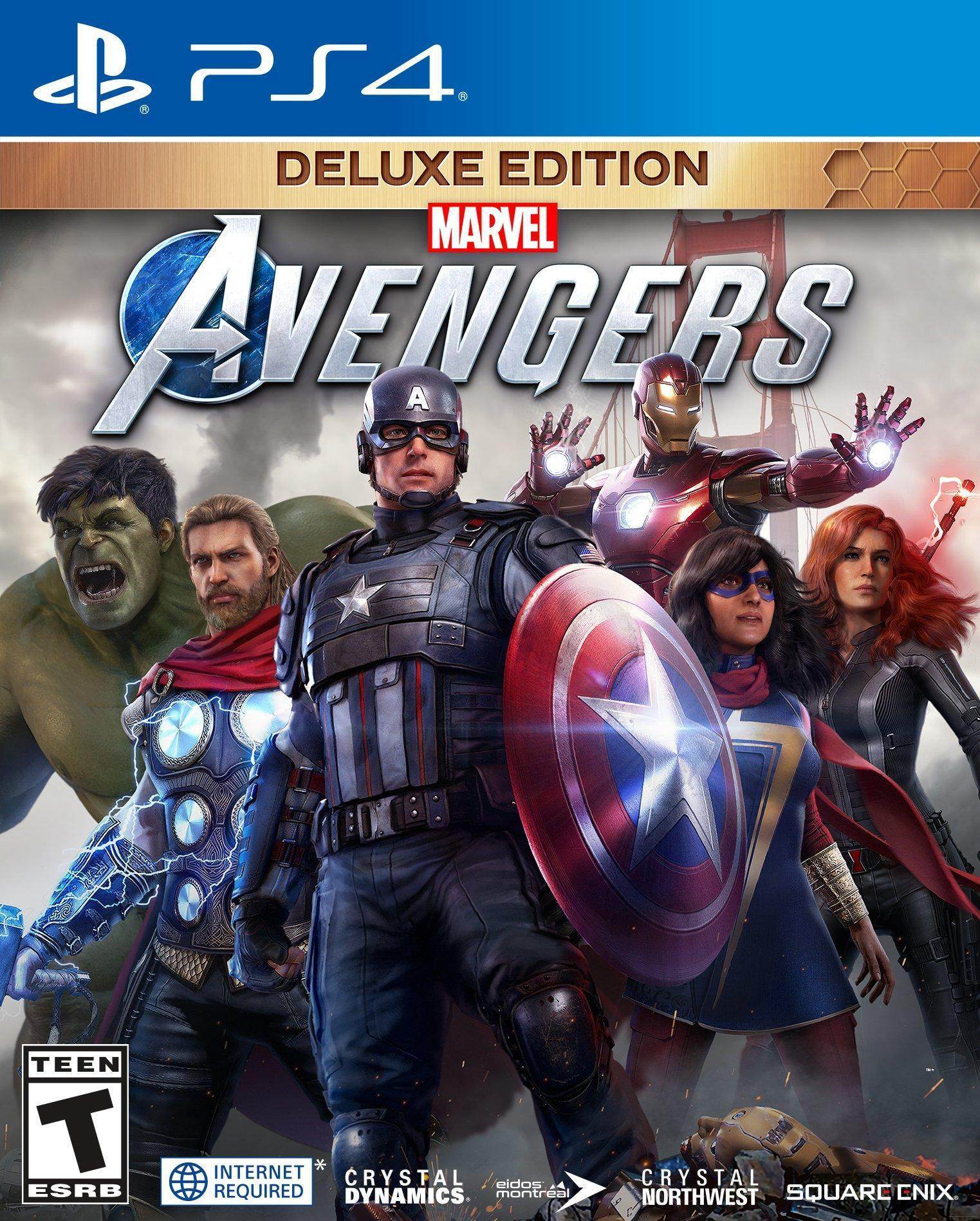 Marvel Avengers: Deluxe Edition (Playstation 4) - Game Only
