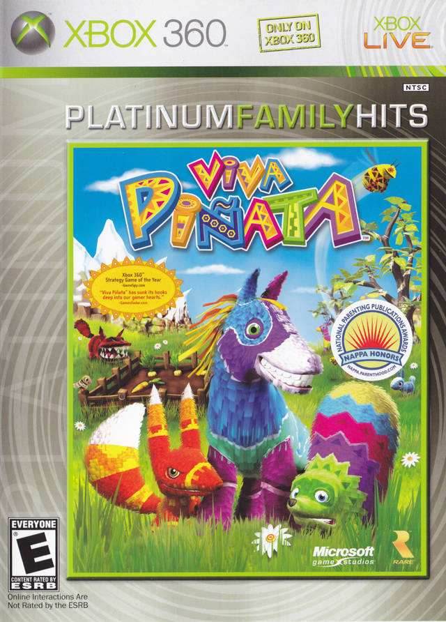Viva Pinata (Platinum Family Hits) (Xbox 360) - Game Manual Only
