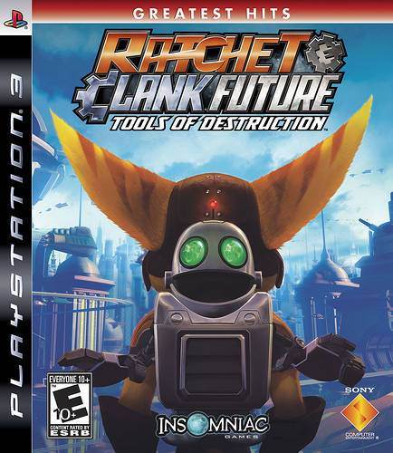 Ratchet & Clank Future: Tools Of Destruction Greatest Hits (Playstation 3) - Game Manual Only