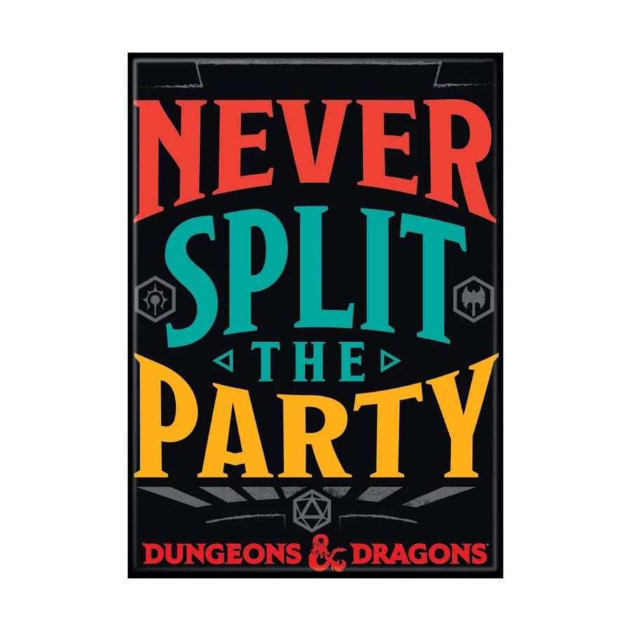 Dungeons & Dragons: Never Split the Party Magnet - 
