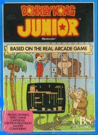 Donkey Kong Junior (Intellivision) - Game Manual Only