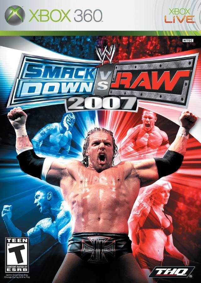 WWE Smackdown vs. Raw 2007 (Xbox 360) - Game Manual Only