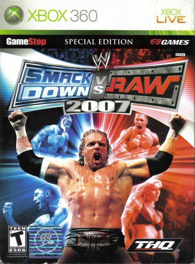 WWE Smackdown vs. Raw 2007 Special Edition (Xbox 360) - Game Manual Only
