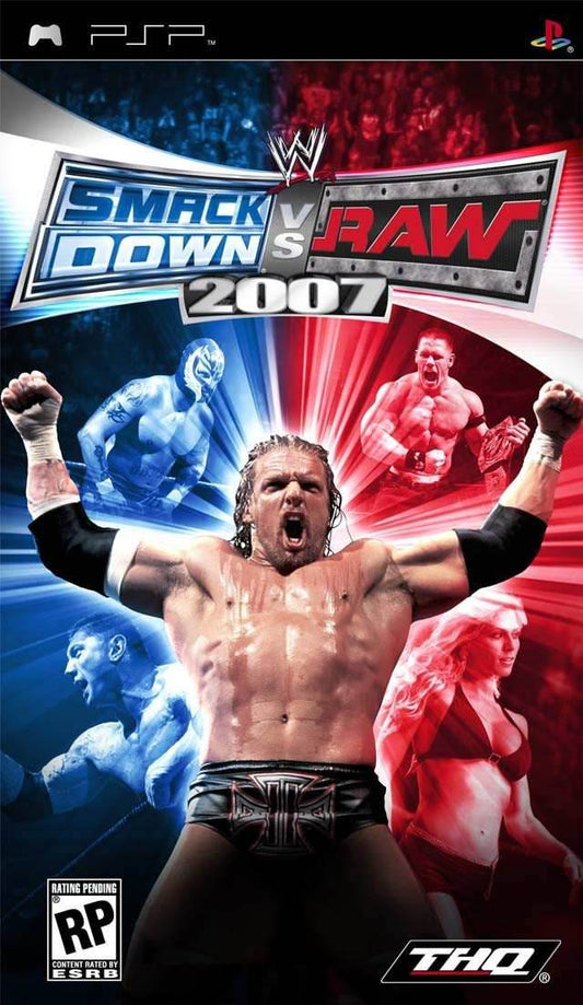 WWE Smackdown vs. Raw 2007 (PSP) - Game Manual Only