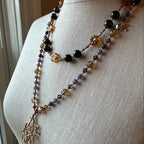 Amethyst Larksong Long Necklace