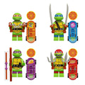 4 pack of Ninja Turtles