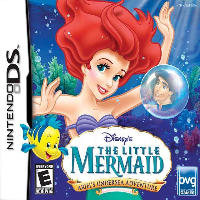 Little Mermaid Ariel's Undersea Adventure (Nintendo DS) - Game Manual Only
