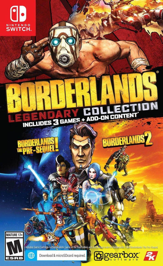 Borderlands Legendary Collection (Nintendo Switch) - Game Manual Only