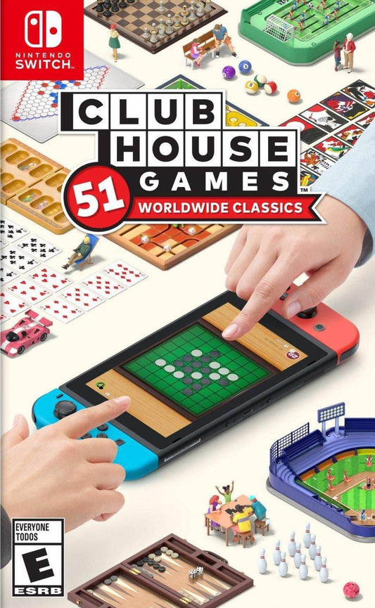 Clubhouse Games: 51 Worldwide Classics (Nintendo Switch) - Game Manual Only