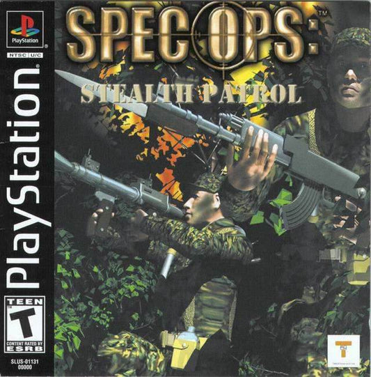 Spec Ops Stealth Patrol (Playstation) - Game Manual Only