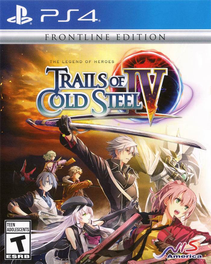 The Legend of Heroes: Trails of Cold Steel IV Frontline Edition (PlayStation 4) - Game Only