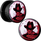 Licensed Nightmare on Elm Street Black Freddy Screw Fit Plug Set