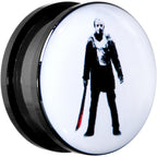 Licensed Friday the 13th Black Jason Voorhees Screw Fit Plug Set