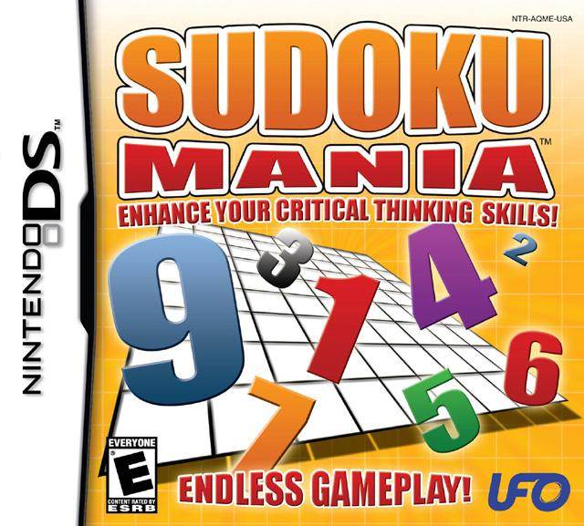 Sudoku Mania (Nintendo DS) - Game Manual Only