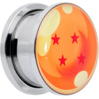 Licensed Dragonball Z Orange 4 Starball Screw Fit Plug Set