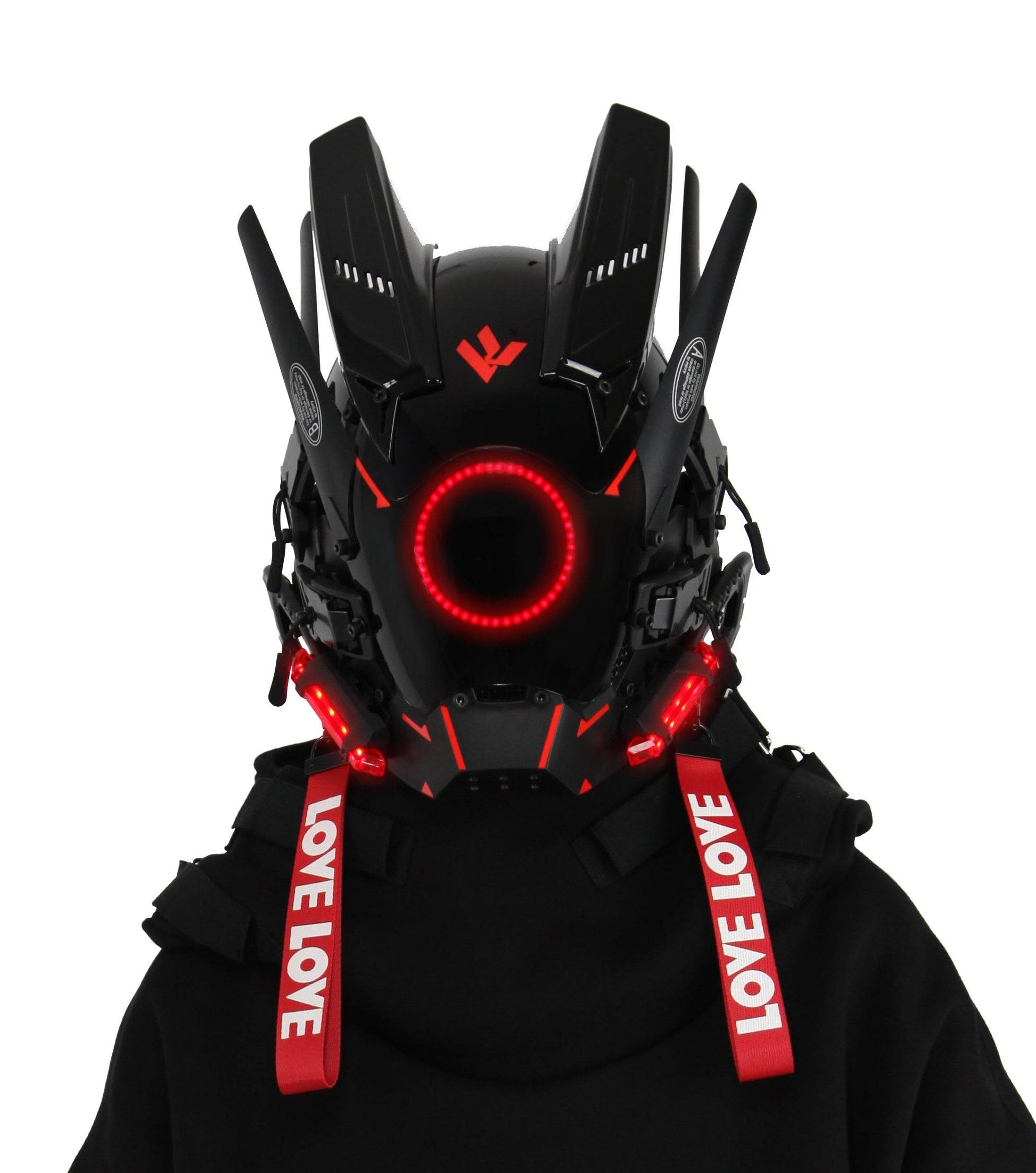 B-CI Red Tech Mask - 