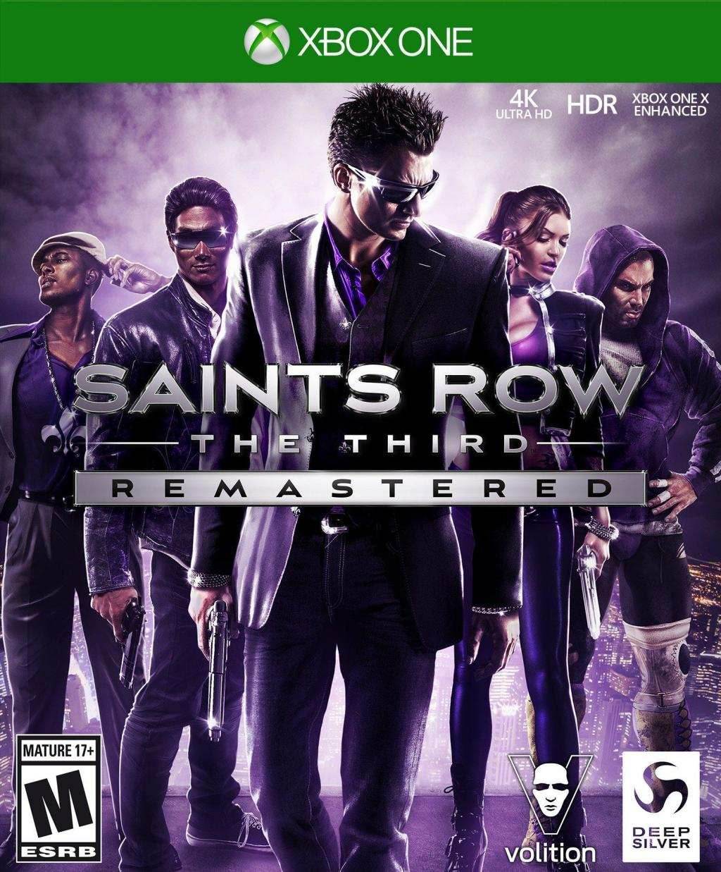 Saints Row: The Third Remastered (Xbox One) - Game Manual Only