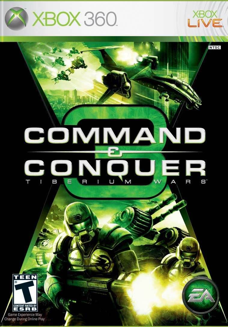 Command and Conquer 3 Tiberium Wars (Xbox 360) - Game Manual Only