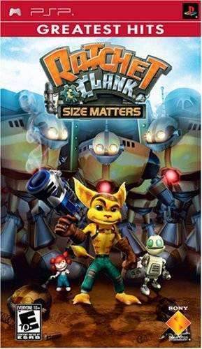 Ratchet & Clank: Size Matters Greatest Hits (PSP) - Game Manual Only