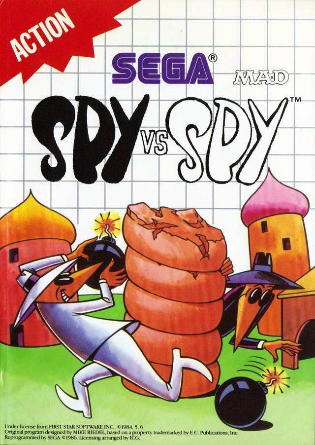 Spy vs. Spy (Sega Master System) - Game Manual Only