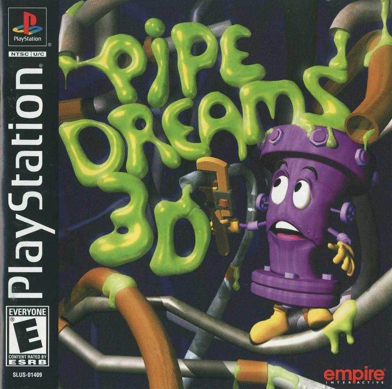 Pipe Dreams 3D (Playstation) - Game Manual Only