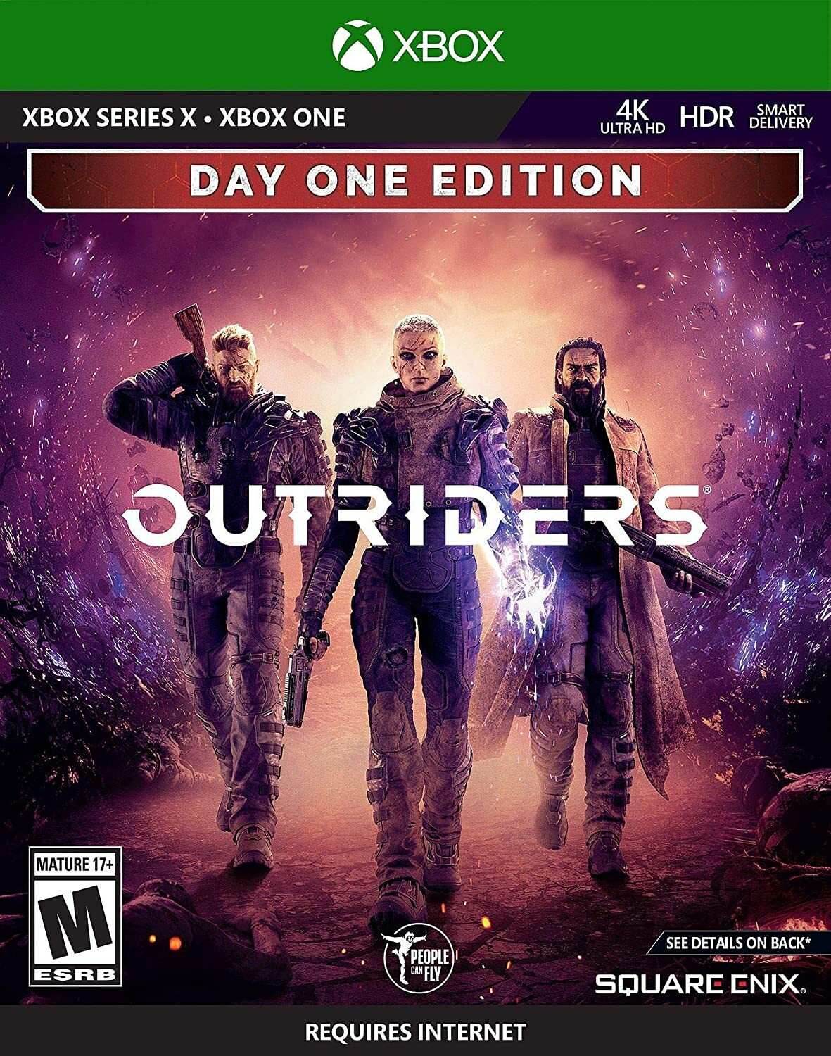 Outriders: Day One Edition (Xbox One) - Game Manual Only